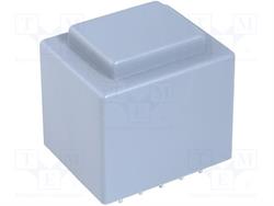 TRANSFORMADOR CERRADO 2,5VA 230VCA - 12VCA - 0,2A - MONTAJE C.I. - 41x35x22mm