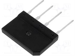 PUENTE RECTIFICADOR PLANO 1000V - 25A - SOLDAR -- GBJ2510