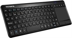 TECLADO VICTSING - TECLADO INALAMBRICO CON TOUCHPAD INTEGRADO - NEGRO