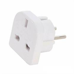 ADAPTADOR DE VIAJE UK HEMBRA - EU MACHO - 230V - 13A