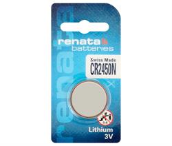 PILA LITIO RENATA CR2450N - 3V - 550mAH - BLISTER - 1 UNIDAD