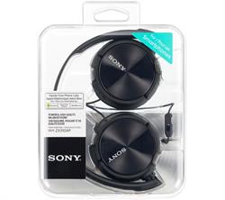 AURICULAR DE DIADEMA SONY 30mm - MICROFONO  - CABLE 1.2m - NEGRO