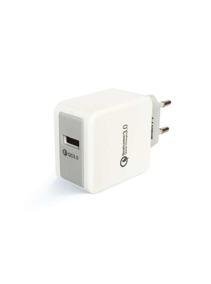 CARGADOR USB - CARGA RAPIDA - QUALCOMM  3.0 - 12W