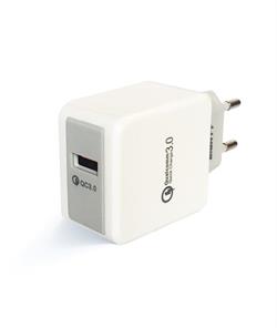 CARGADOR USB - CARGA RAPIDA - QUALCOMM  3.0 - 12W