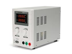 FUENTE DE ALIMENTACIÓN DC PARA LABORATORIO - 0-30 VDC  0-5 A MÁX. - 2 PANTALLAS LED