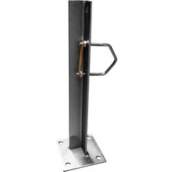 SOPORTE DE MASTIL ANTENA - PARA PARED - ATORNILLABLE EN "L" - 300mm - 1 UNIDAD