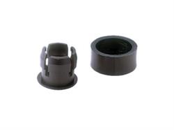 CLIP / MIRILLA PARA LED 3mm PLASTICO - ORIFICIO 5mm