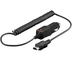 CARGADOR DE MECHERO PARA COCHE 12V a 24V - SALIDA MINIUSB 5V / 1A