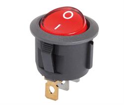 INTERRUPTOR BASCULANTE - 2 POSICIONES - 250VAC 6,5A  - ON OFF - 35x20mm - LUMINOSO