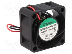 VENTILADOR SUNON 40X40X20mm 12VDC / 0.76W - 2 HILOS - 21dbA