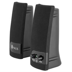 ALTAVOCES 2.0 NGS - 6W - ALIMENTACION POR USB - NEGRO