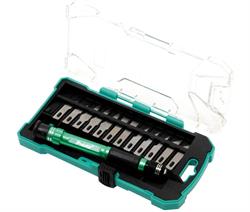 ESTUCHE BISTURI PROFESIONAL PROSKIT - 14 PIEZAS - EN ESTUCHE