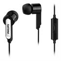 AURICULARES INTRAURAL PHILIPS - CON MICROFONO - JACK 3,5mm - CABLE 1,2m - NEGRO