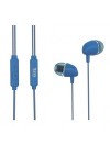 AURICULARES TM EST. DIGITAL - MANOS LIBRES - JACK 3,5mm - SILICONA AZUL