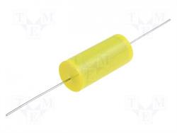 CONDENSADOR POLIPROPILENO 2.2UF / 400VCC - PATILLAS 35mm - Ø14,5X32mm