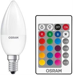 LAMPARA LED RGB OSRAM - 230V -5W - 12 COLORES - INCLUYE MANDO IR