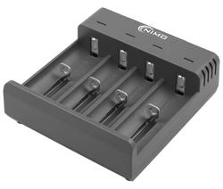 CARGADOR BATERÍAS CILÍNDRICAS DE ION-LITIO - 4 CANALES -- 4,2V / 1000mA