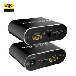 SEPARADOR / EXTRACTOR DE AUDIO HDMI A SALIDA ANALOGICA + DIGITAL - 4K - HDMI ARC - ALIMENTACION USB