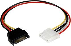 ADAPTADOR DE ALIMENTACION SATA HEMBRA A MOLEX MACHO - 20cm