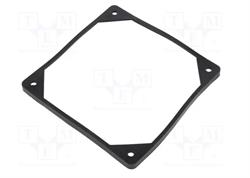 JUNTA DE MONTAJE PARA VENTILADORES 120mm - ORIFICIO Ø5mm - NEGRO