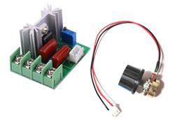 MODULO REGULADOR DE VOLTAJE AC - SCR - 2000W - DE 50 a 220VAC - MOTOR LUZ TEMPERATURA
