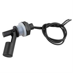 SENSOR NIVEL - INTERRUPTOR DE FLOTADOR - HORIZONTAL - 10W - LONGITUD FLOTADOR 85mm - NEGRO