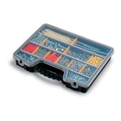 CAJA ORGANIZADORA AJUSTABLE 16 DEPARTAMENTOS - 39,5x30,5x6cm - TRANSPARENTE