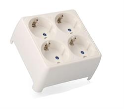 ADAPTADOR CUADRUPLE SHUKO – SALIDA T/TL – PATAS DE 4,8mm