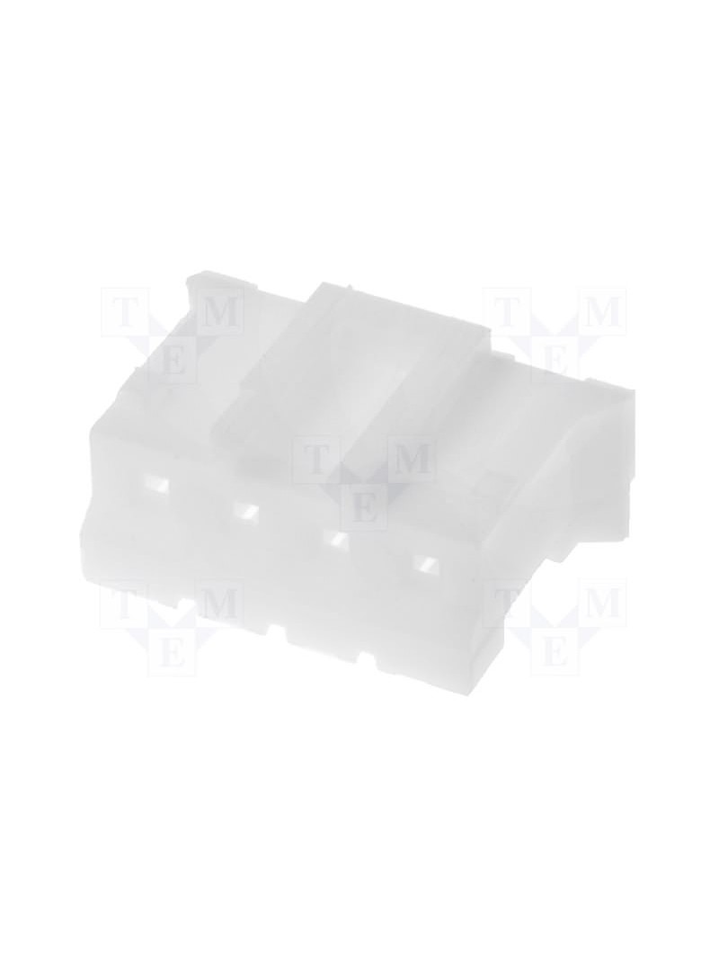 CONECTOR HEMBRA CONDUCTO-PLACA JST 4 PIN - RASTER 2mm + PINES