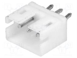CONECTOR JST MACHO - PLACA 3 PIN - RASTER 2mm - BLANCO