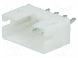 CONECTOR JST MACHO - PLACA 4 PIN - RASTER 2mm - BLANCO
