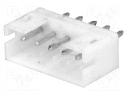CONECTOR JST MACHO - PLACA 5 PIN - RASTER 2mm - BLANCO