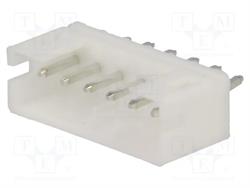 CONECTOR JST MACHO - PLACA 6 PIN - RASTER 2mm - BLANCO