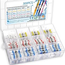 KIT DE TERMINALES DE EMPALME TERMOCONTRAIBLES Y FUNDA TERMORRETRACTIL - 640pcs.