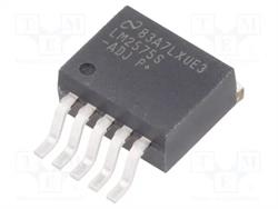 REGULADOR - CONVERTIDOR DC DC LM2575S-ADJ - ENTRADA 4 a 40V - SALIDA 1.23 a 37V - 1A - TO263-5