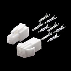 KIT CONECTORES MULTIFUNCION - MACHO HEMBRA - 4 VIAS - PASO 4.6mm  - 5A