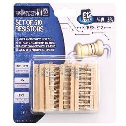 JUEGO DE 610 RESISTENCIAS