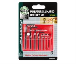 JUEGO DE MINI LLAVES ALLEN PROSKITS - 7 PIEZAS