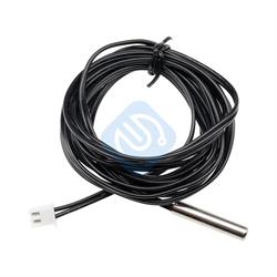 SONDA DE TEMPERATURA 3950 NTC 10K - IMPERMEABLE ACERO INOXIDABLE -20º a 105° - 1 METRO