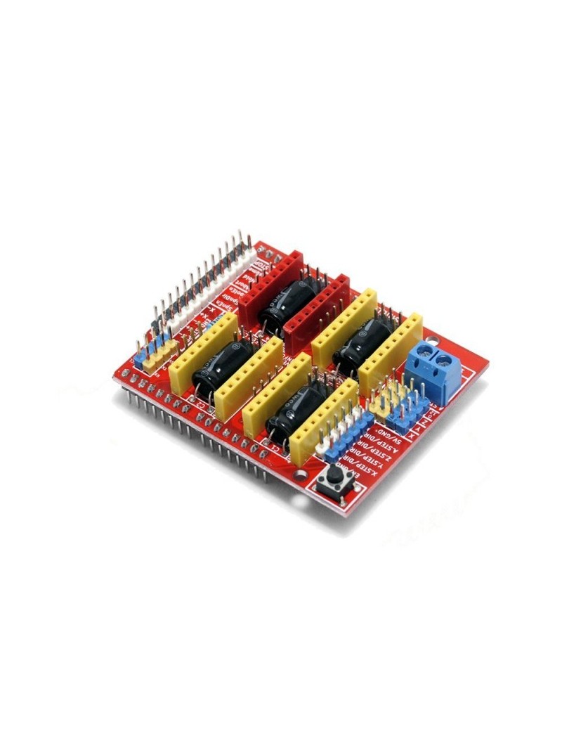 MODULO DRIVER DE MOTORES CNC SHIELD - PARA ARDUINO - HASTA 4 EJES