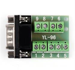 CONVERSOR / ADAPTADOR RS-232 HEMBRA A BORNAS