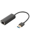 ADAPTADOR DE RED USB 3.0 A ETHERNET 1000Mbps - WINDOWS MAC LINUX