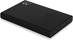 CAJA EXTERNA EW7044 PARA DISCO DURO 2,5 SATA - NEGRA - USB 3.0