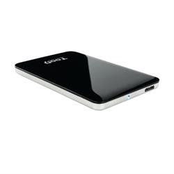 CAJA EXTERNA TooQ TQE-2538B PARA DISCO DURO 2,5 SATA - NEGRA - USB 3.0