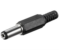 CONECTOR JACK ALIMENTACION 5,5x2,1mm LARGO 14mm