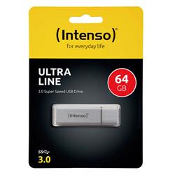 MEMORIA FLASH - PENDRIVE INTENSO 64GB - USB 3.0 - NEGRO