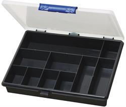 CAJA PLASTICO 10 DEPARTAMENTOS FIJOS - 238x192x42mm