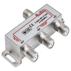 DISTRIBUIDOR / SPLITTER NIMO DE TV 1 ENTRADA - 3 SALIDAS - CONECTORES F
