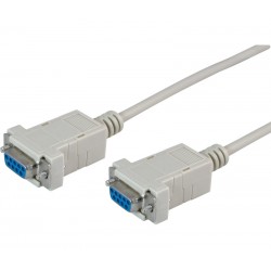 CONEXION NIMO DB9 HEMBRA 9 PIN - HEMBRA 9 PIN  1:1 [1.8m] RS232