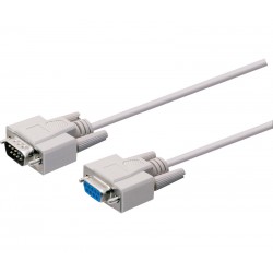 CONEXION NIMO DB9 MACHO 9 PIN - HEMBRA 9 PIN 1:1 [1.8m] RS232